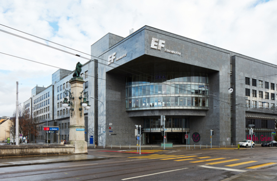 FIDUS、「Auf der Brucke in Zurich」 EF opens new Zurich headquarters in the former Swiss Stock