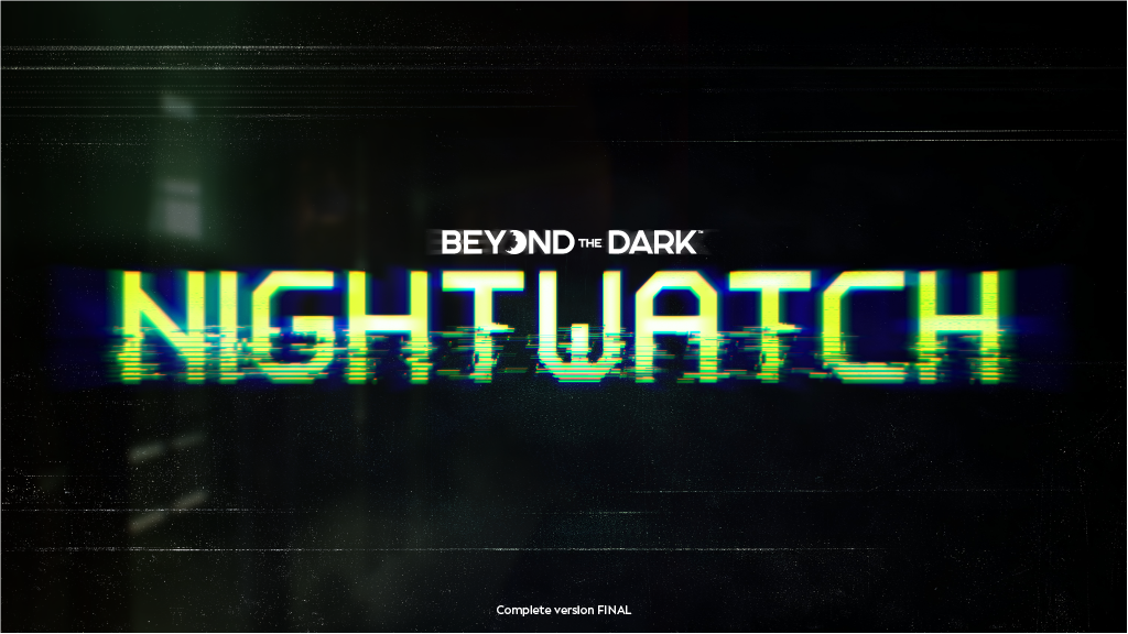 Beyond the Dark key art