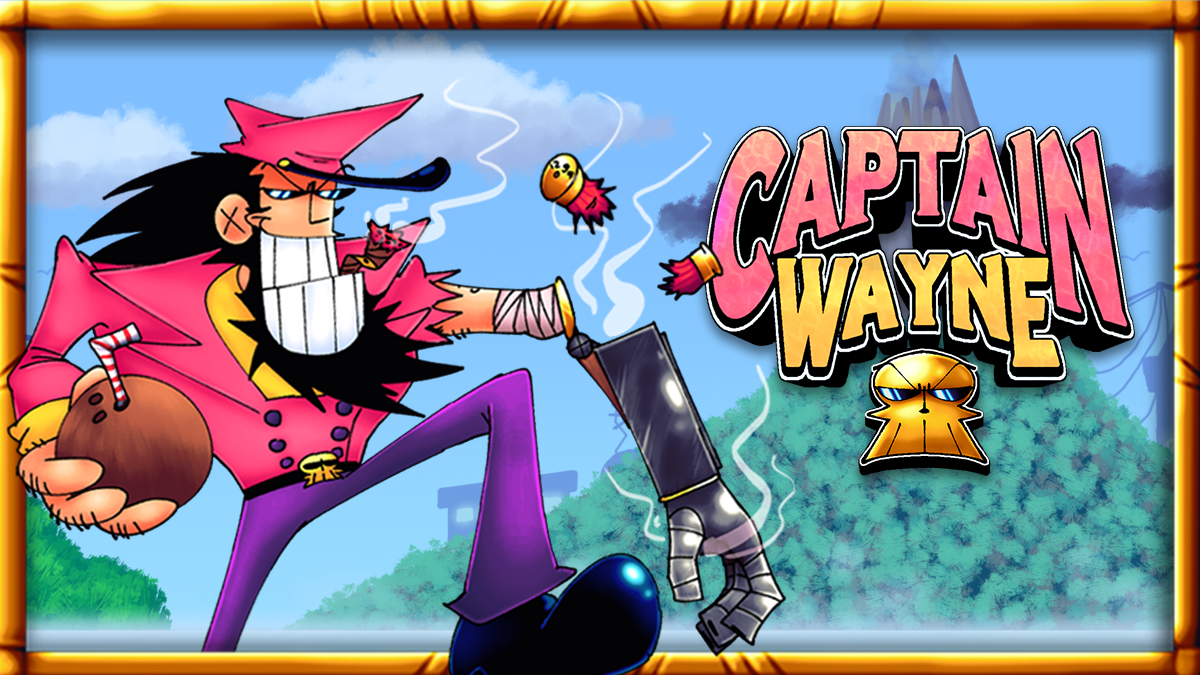 Captain Wayne: Vacation Desperation key art