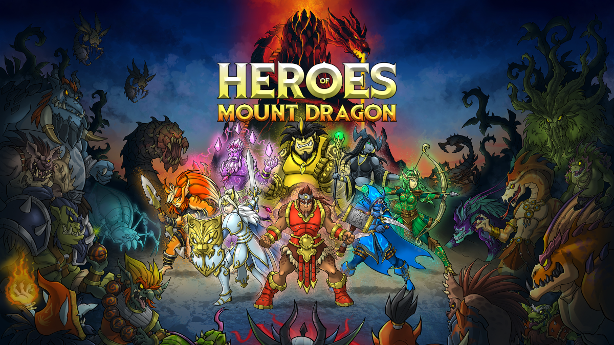 Heroes of Mount Dragon key art