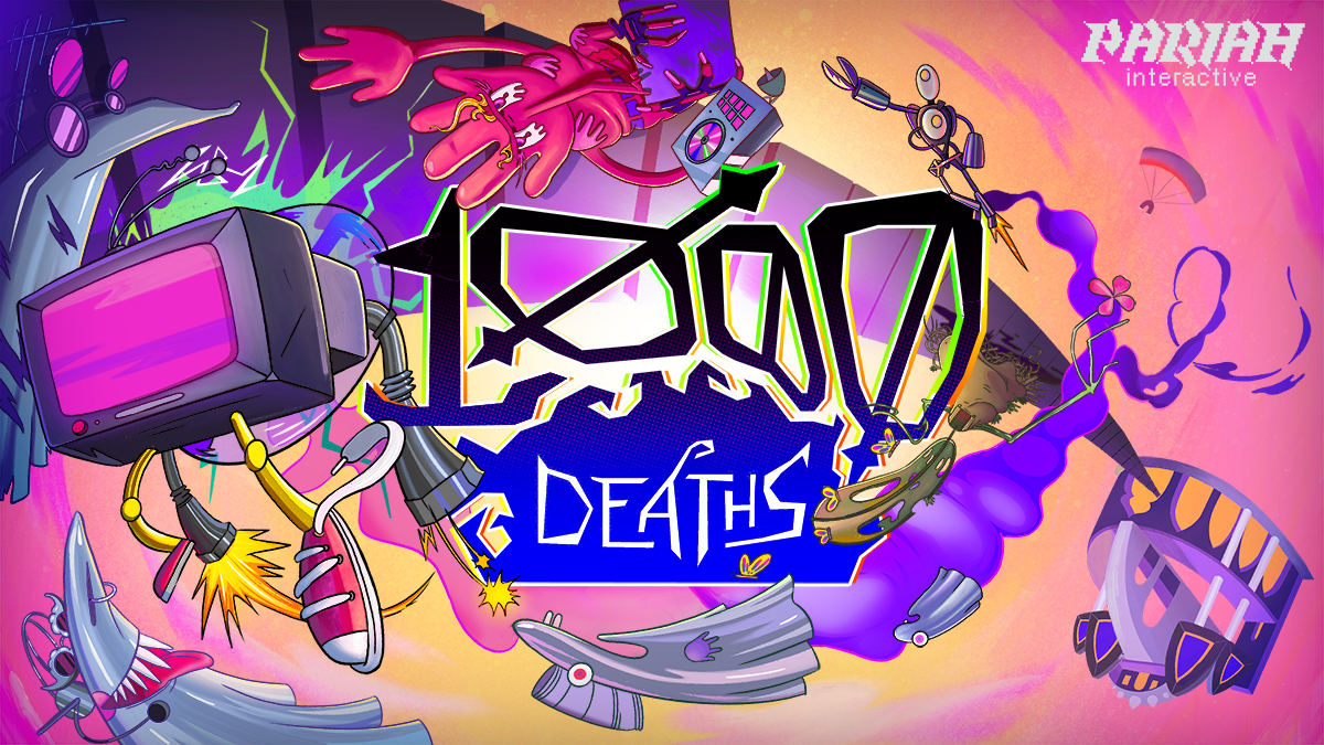 1000 Deaths key art