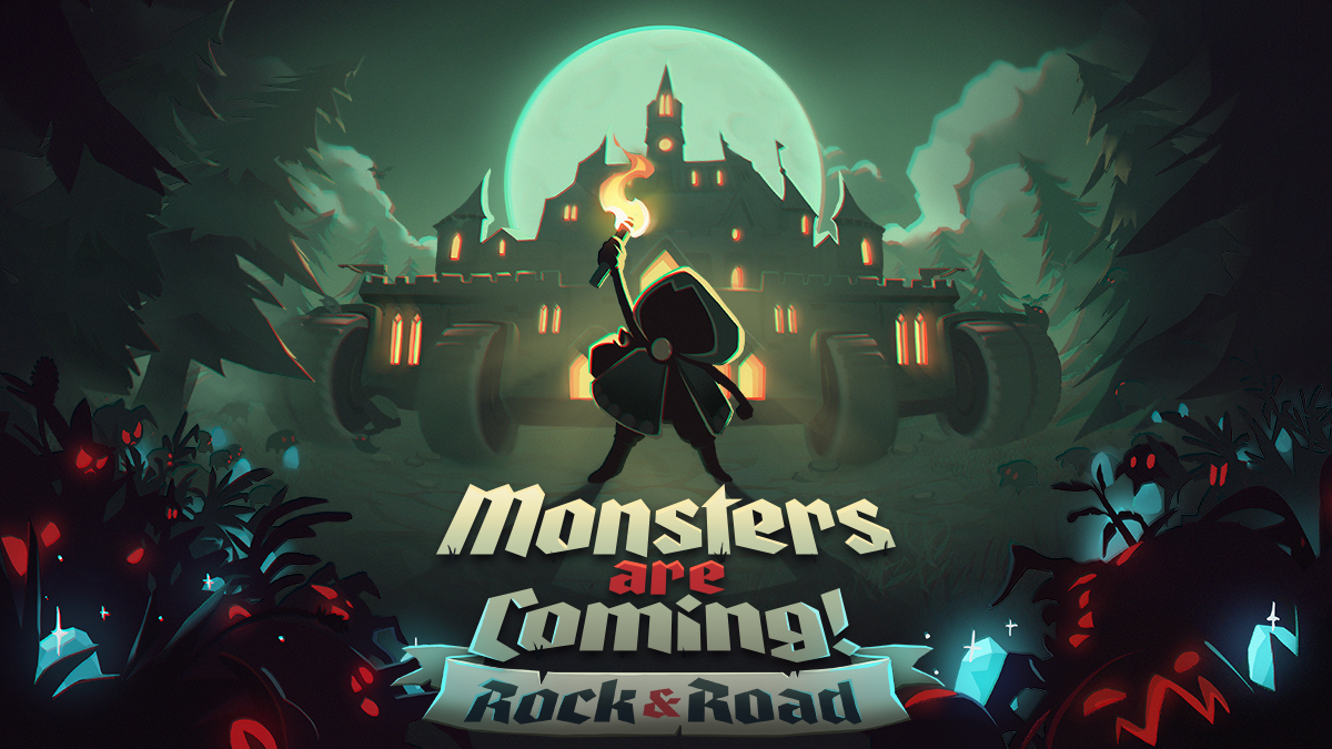 Monsters are Coming! Rock & Road key art