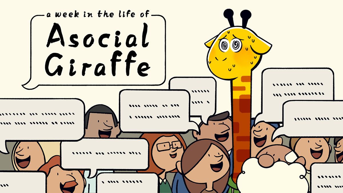 A Week in the Life of Asocial Giraffe key art
