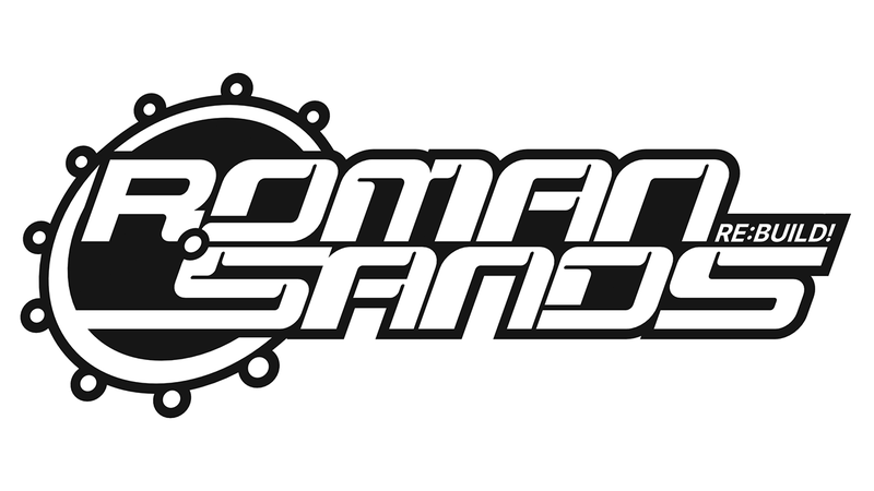 Roman Sands RE:BUILD logo