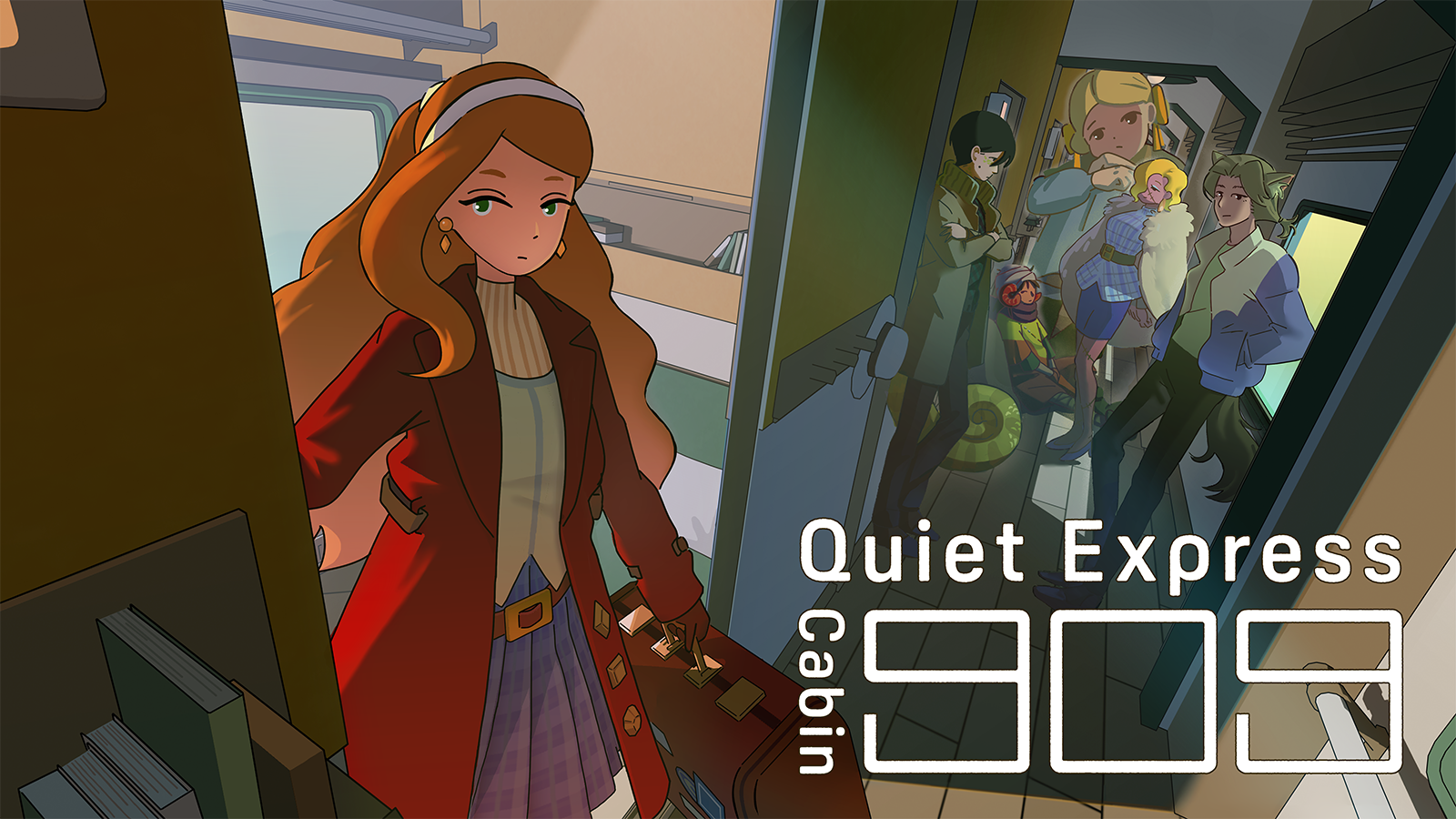 Quiet Express: Cabin 909 key art