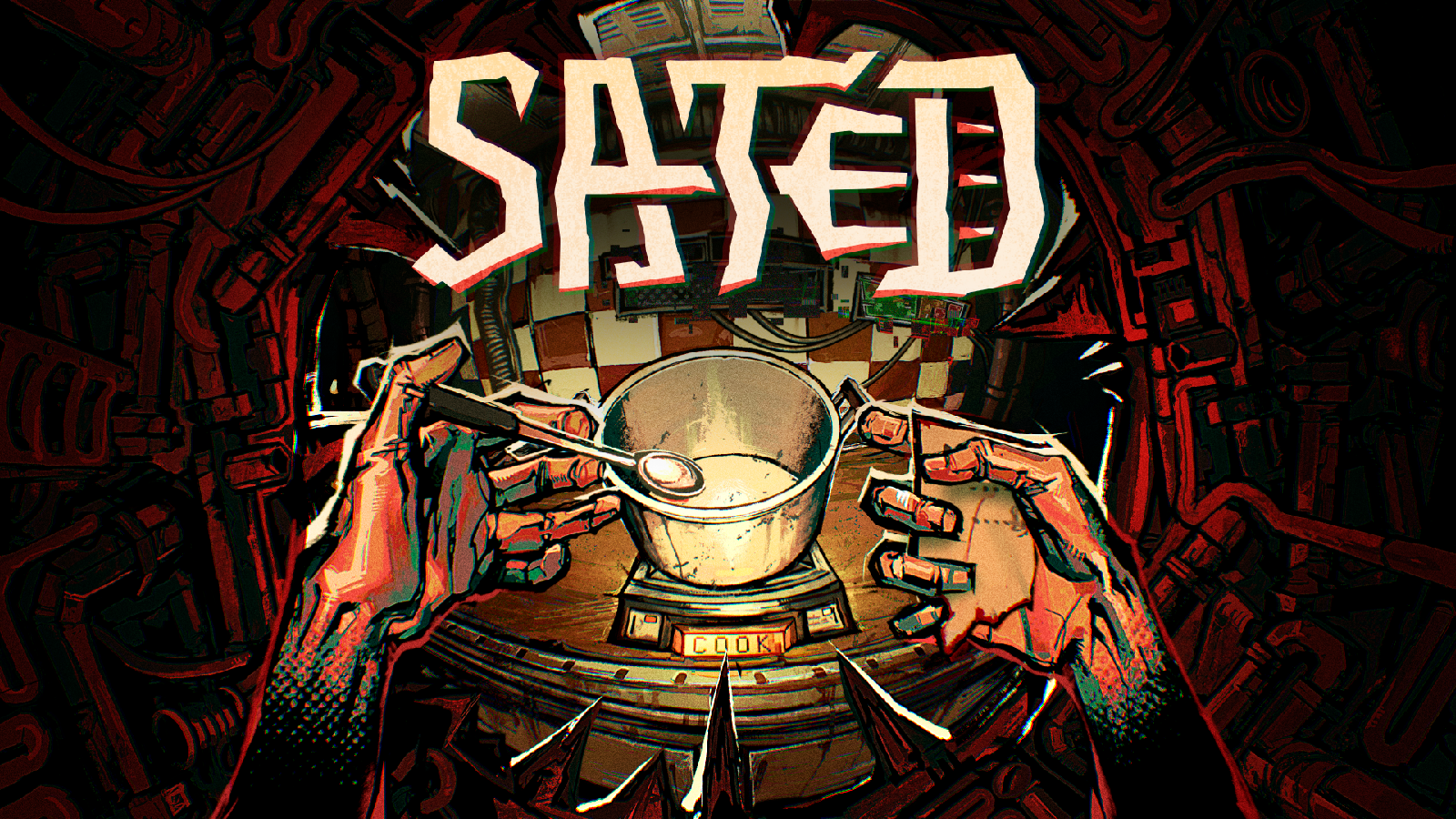SATED key art
