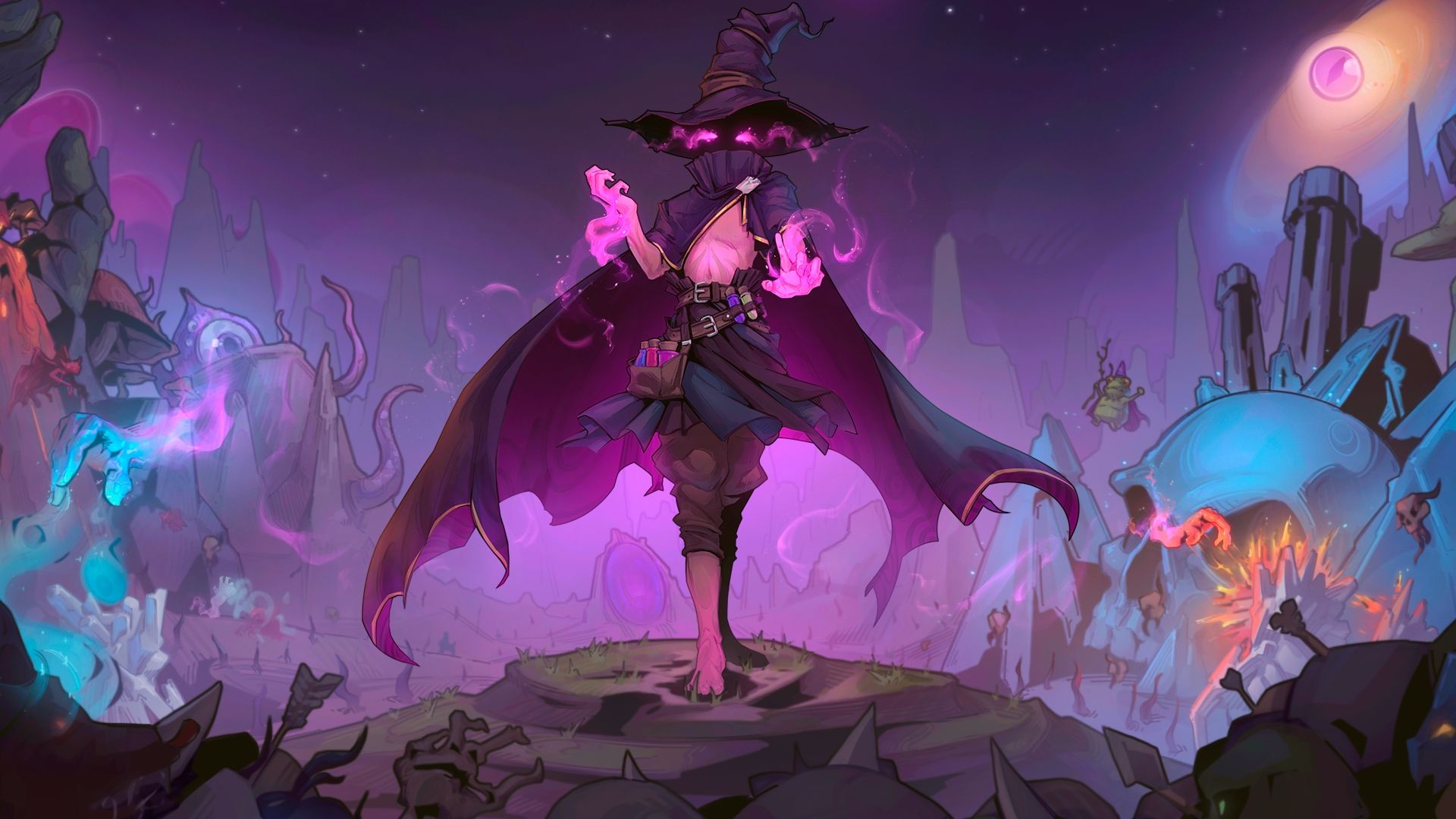 An Amazing Wizard key art