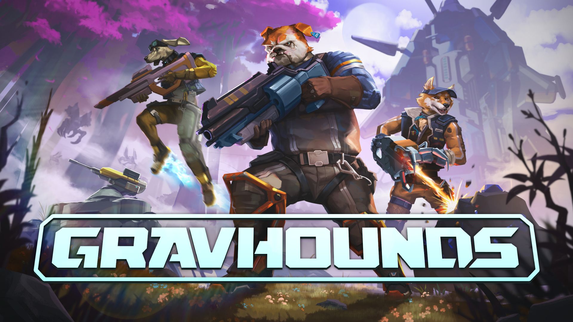 Gravhounds key art