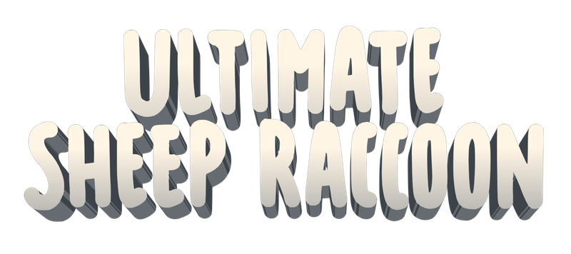 Ultimate Sheep Raccoon logo