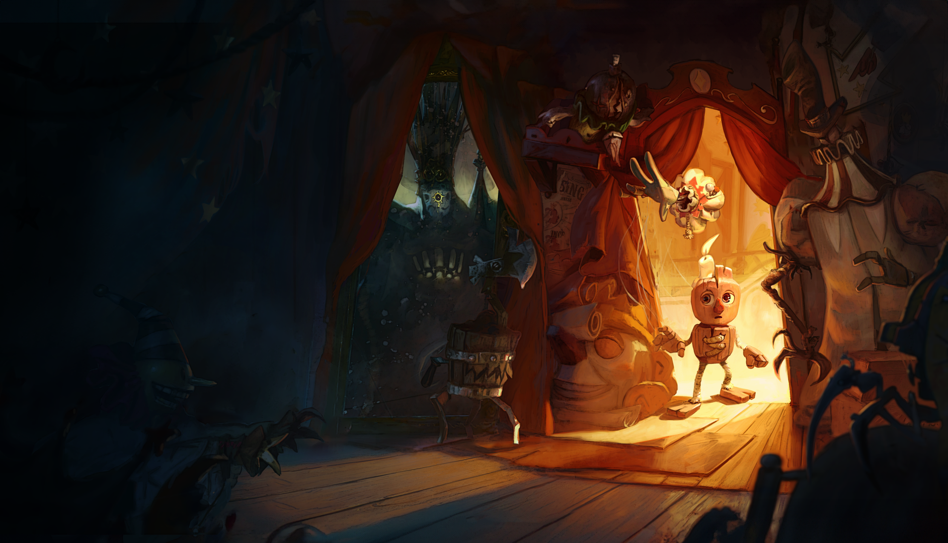 Once Upon A Puppet key art