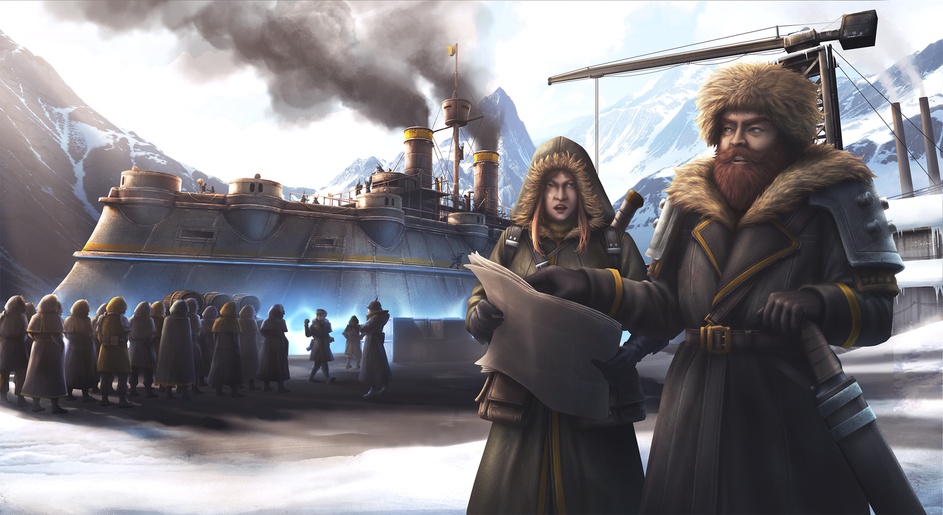 Airship: Kingdoms Adrift key art