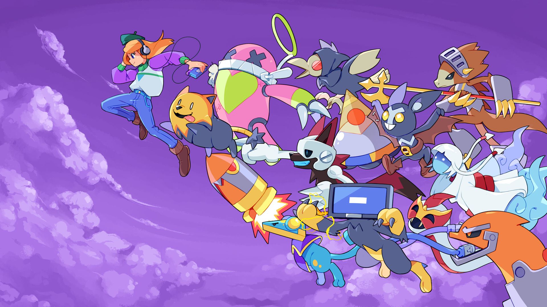 Cassette Beasts key art