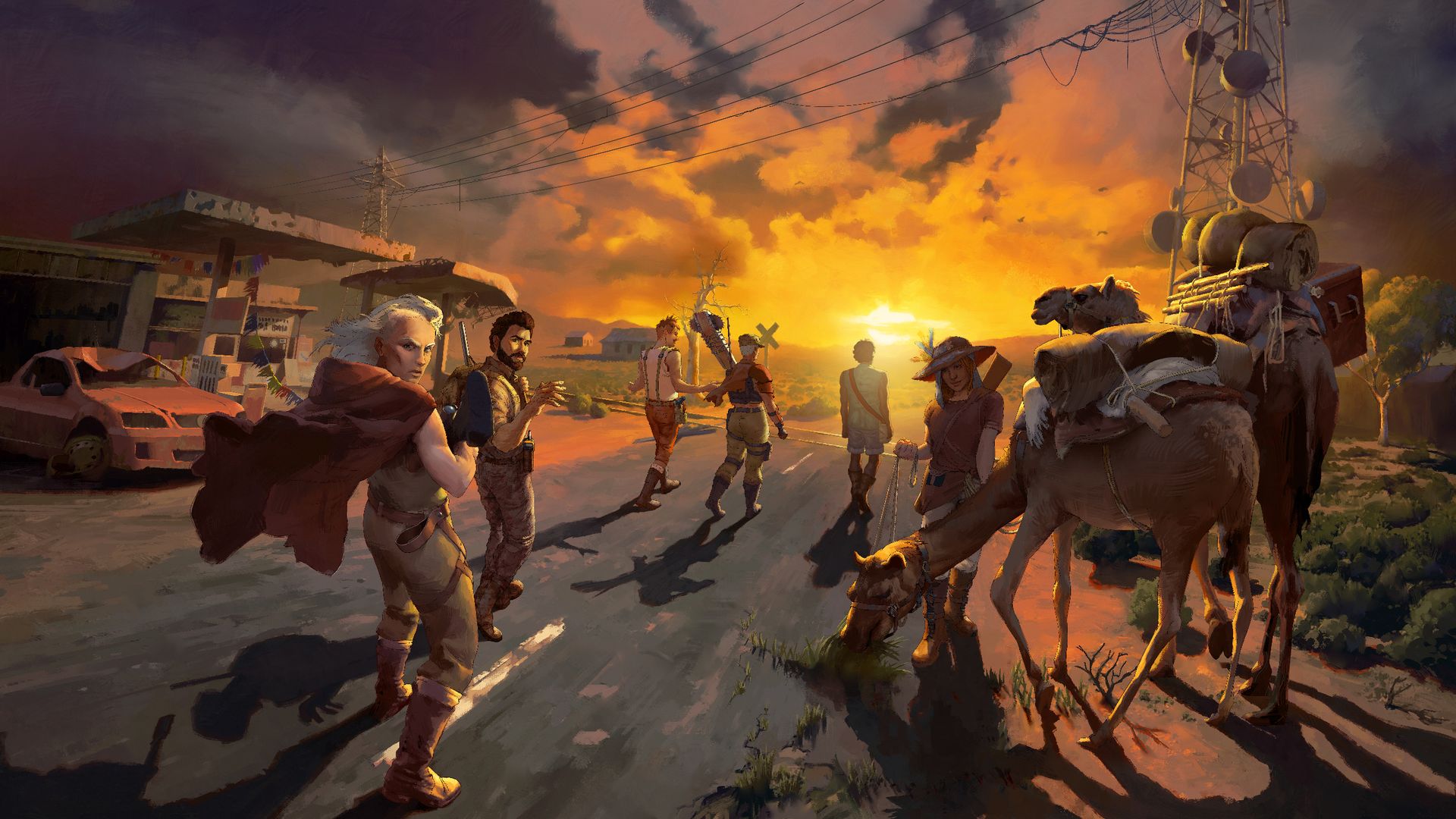 Broken Roads key art