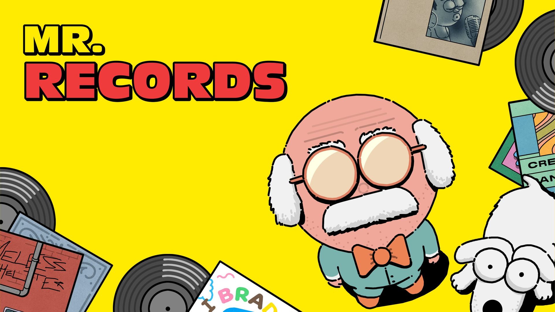Mr. Records key art