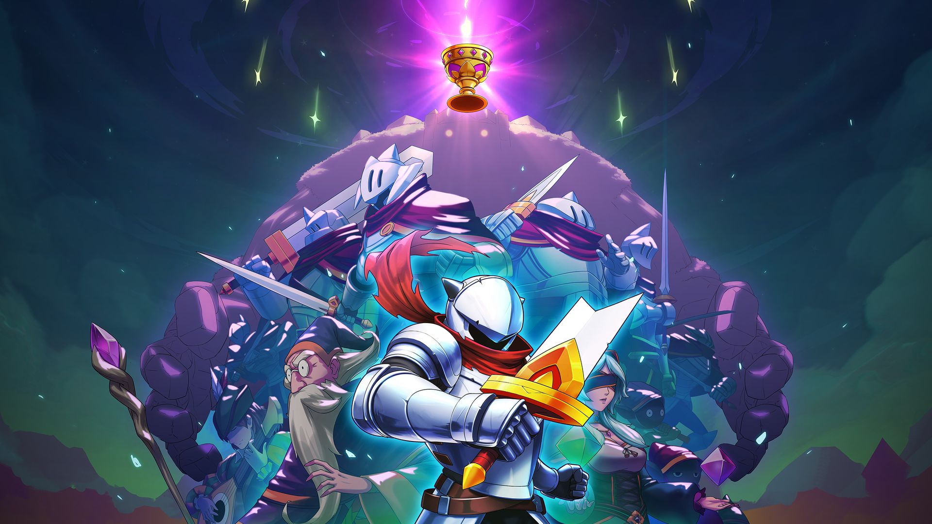 Knight vs Giant: The Broken Excalibur key art