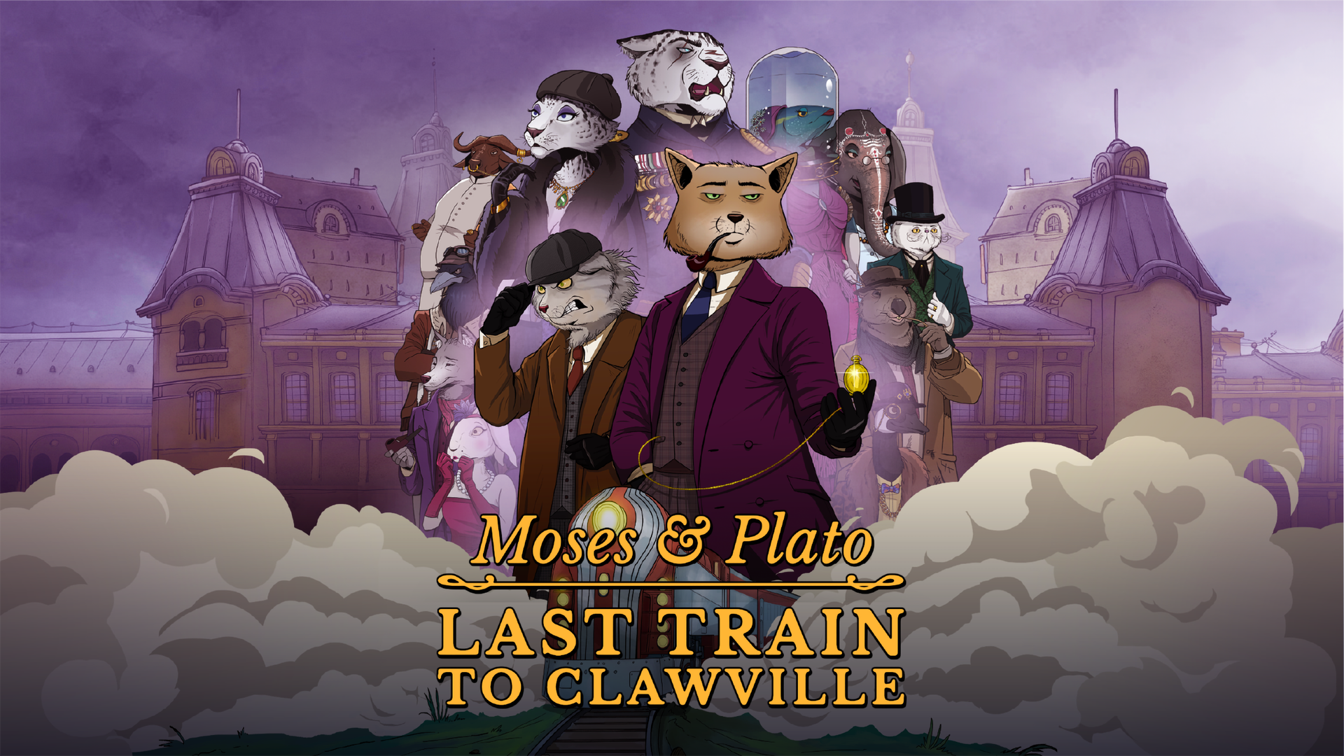 Moses & Plato - Last Train to Clawville key art