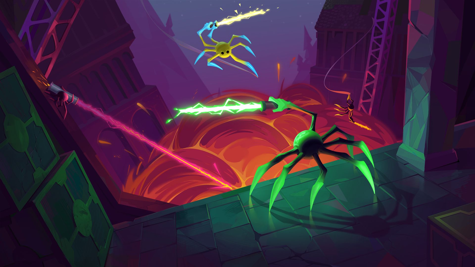 SpiderHeck key art
