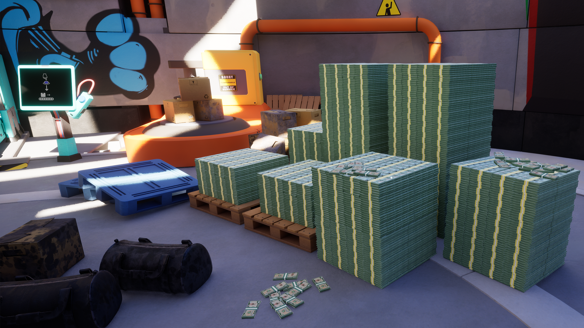 Cash Cleaner Simulator key art
