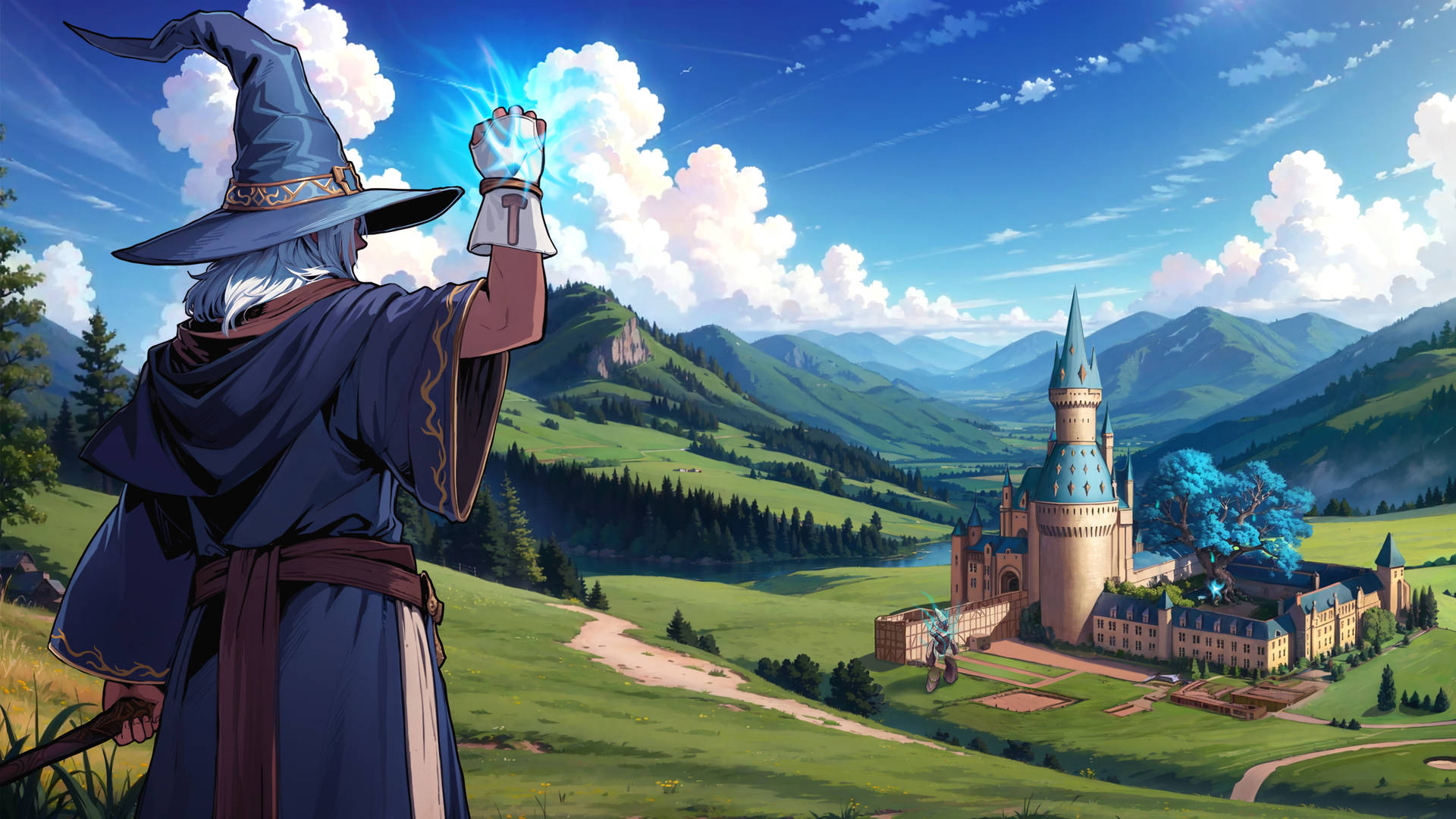 Wizdom Academy key art