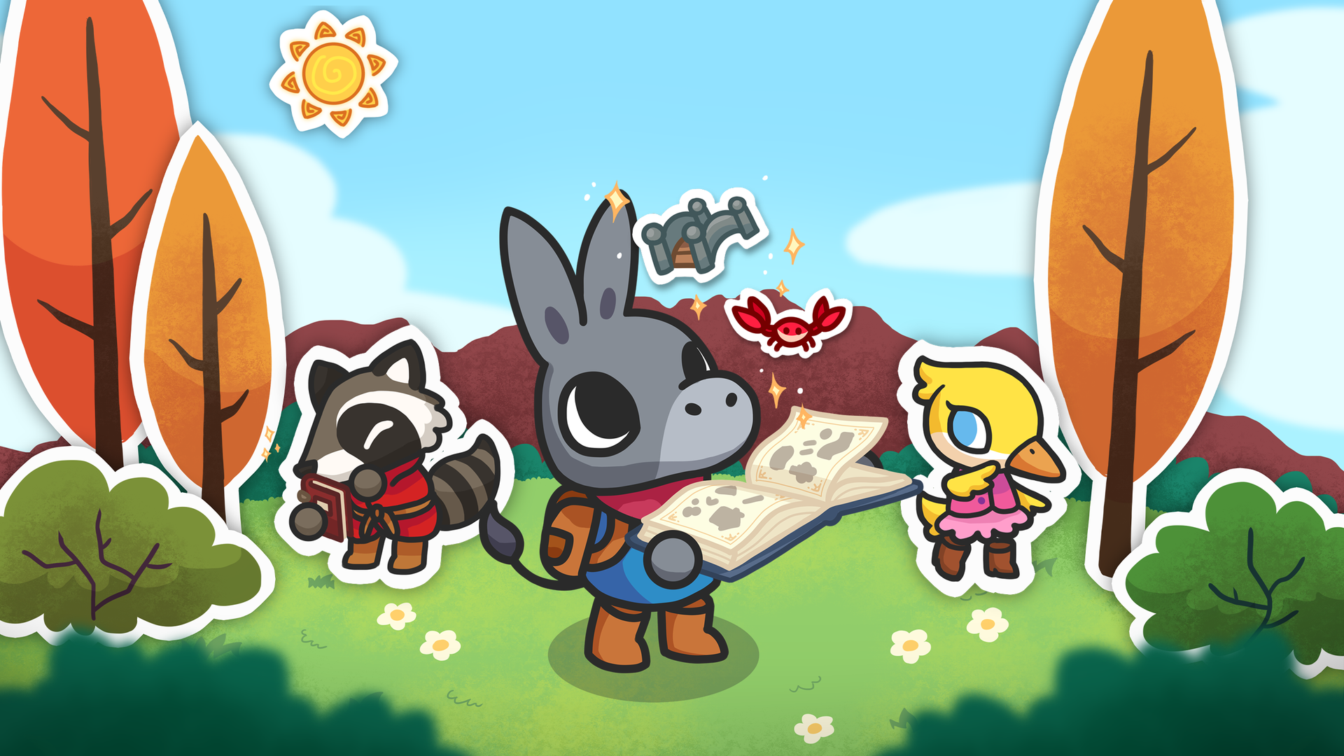 A Tiny Sticker Tale key art