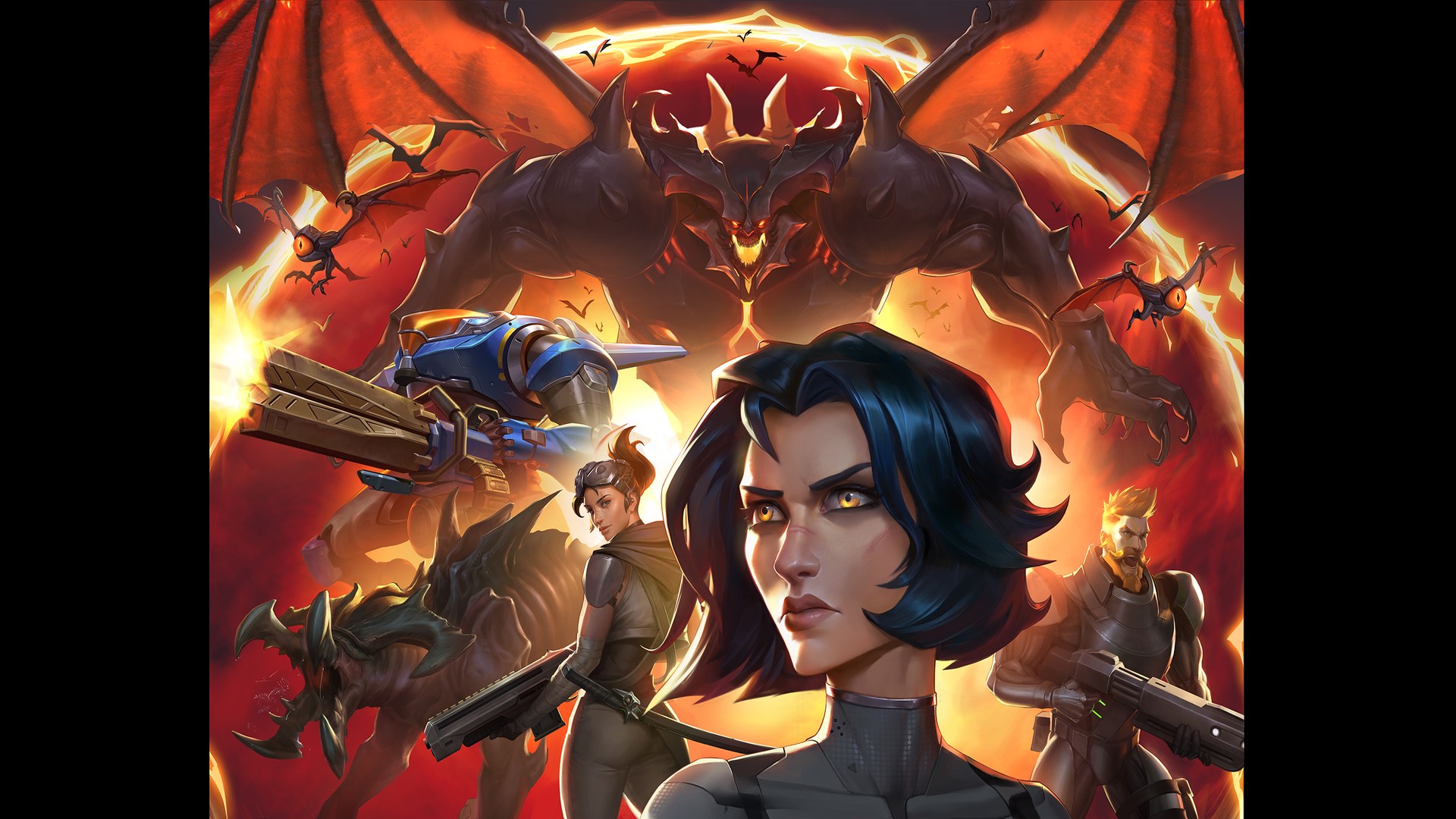 Stormgate key art
