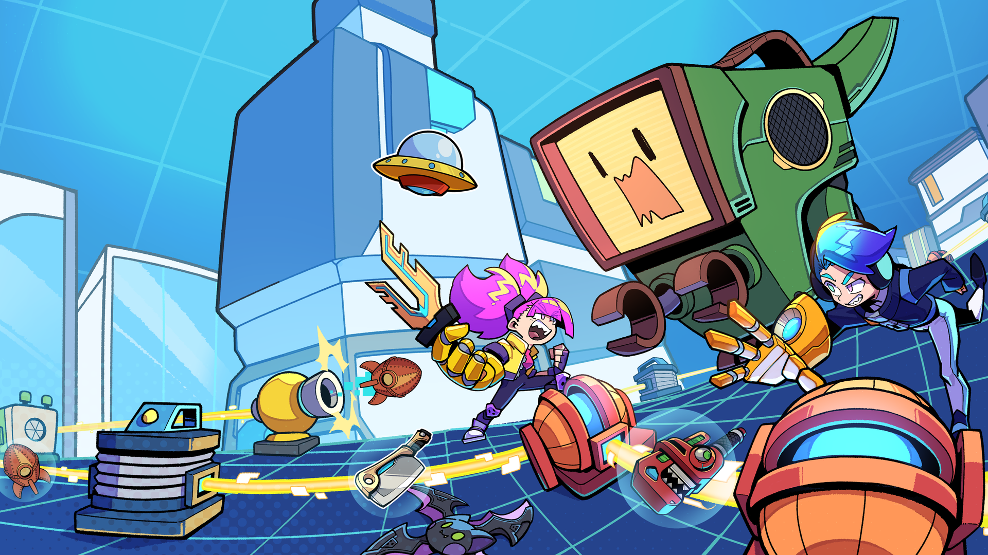 Robo Frenzy key art