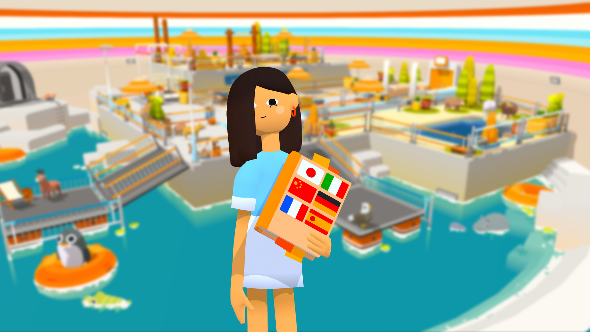 Noun Town Language Learning key art