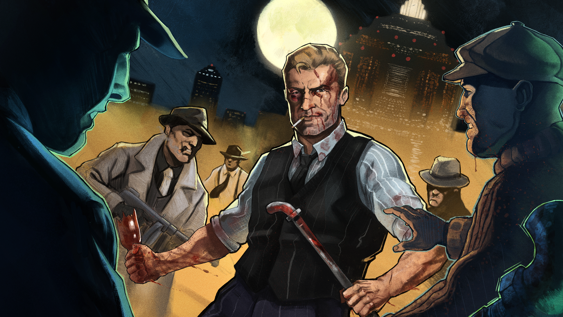 Fallen Aces key art