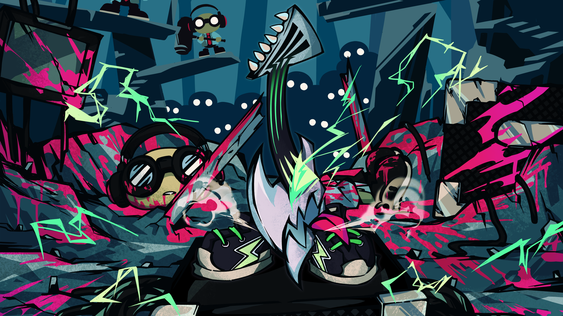 Death the Guitar key art