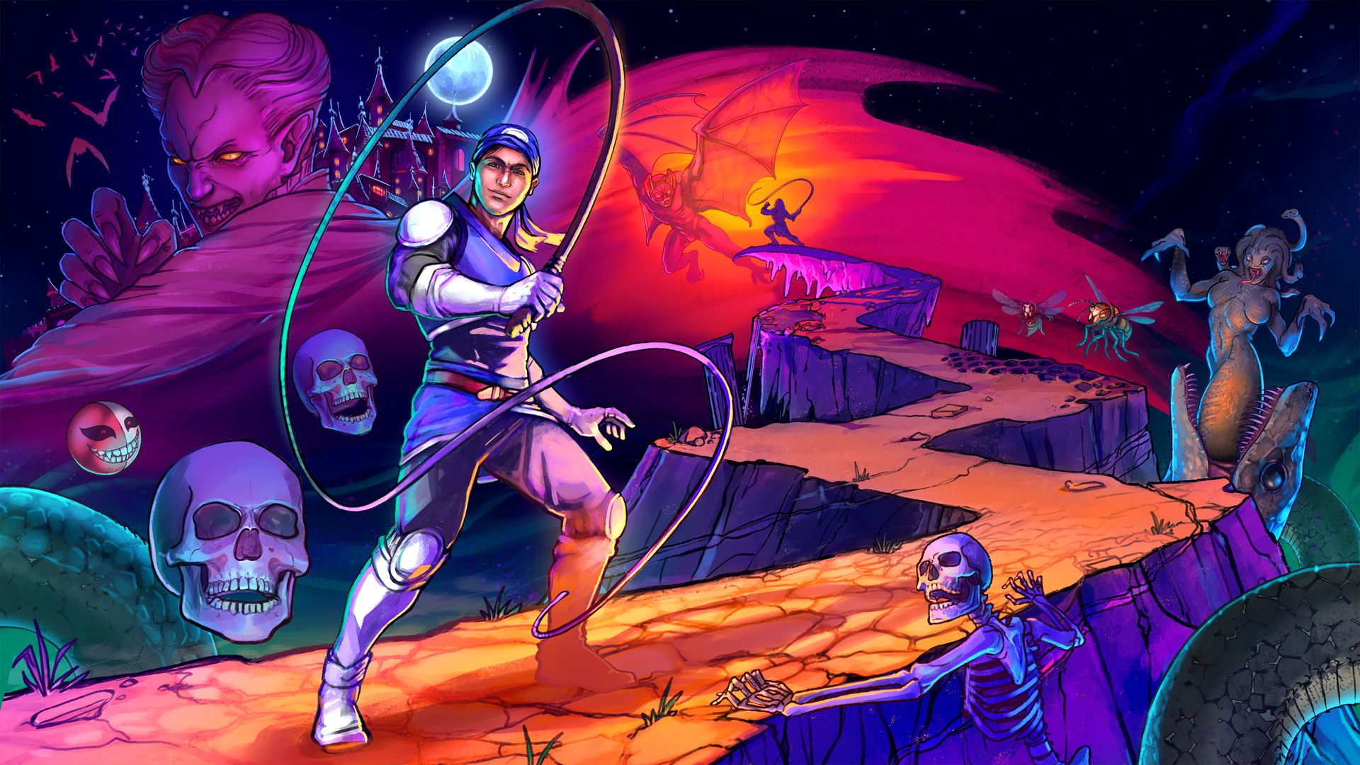 The Transylvania Adventure of Simon Quest key art