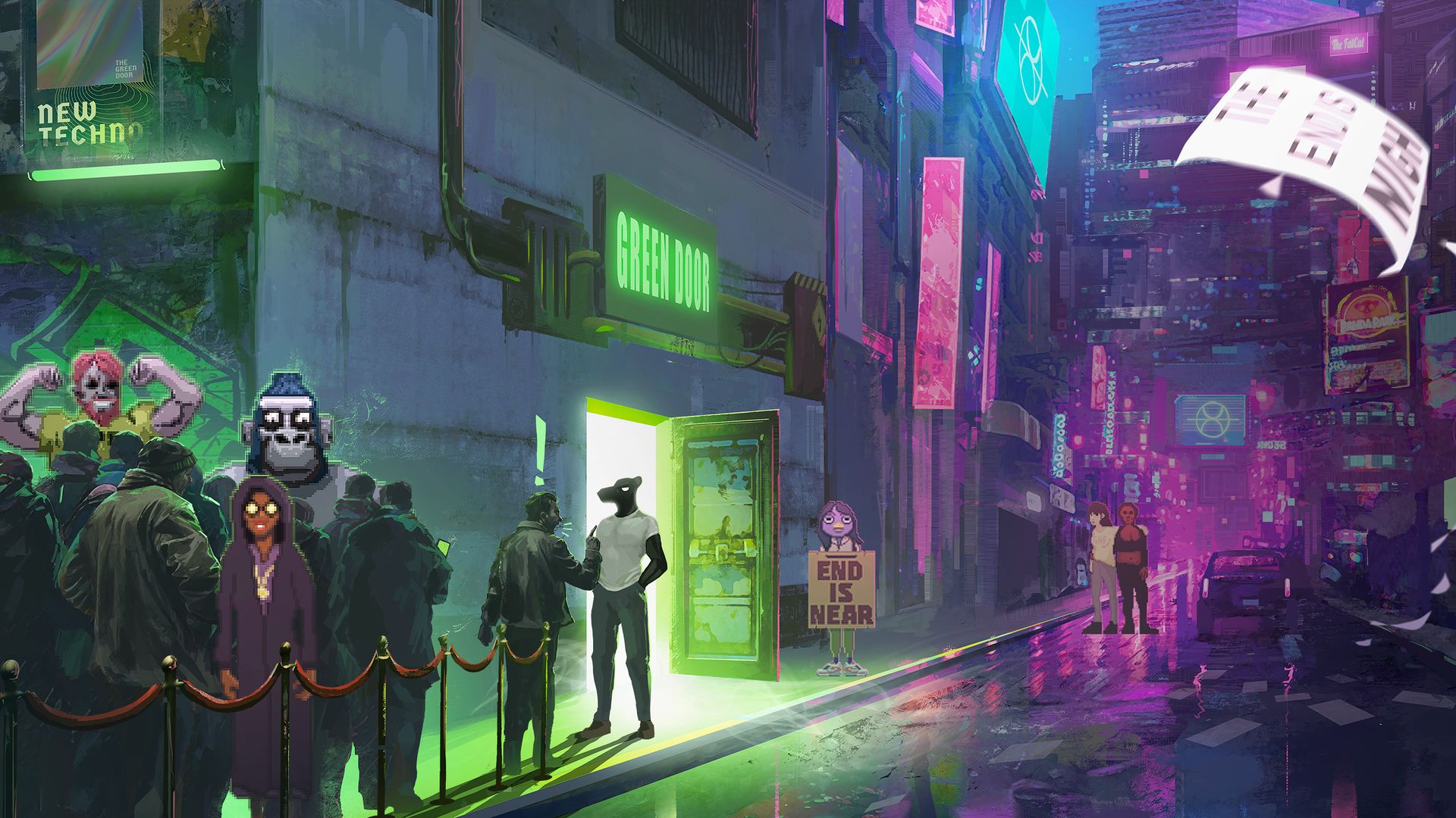 Techno Banter key art