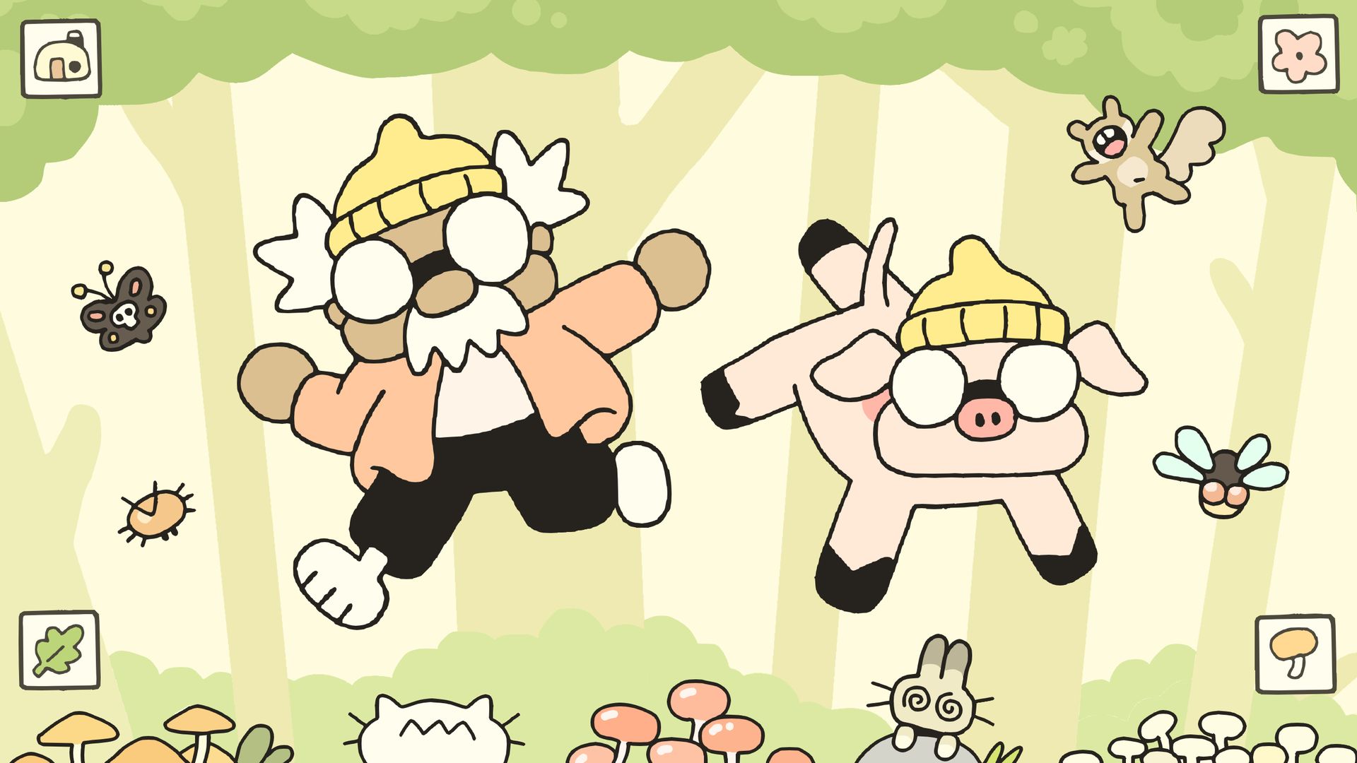 Hermit and Pig key art