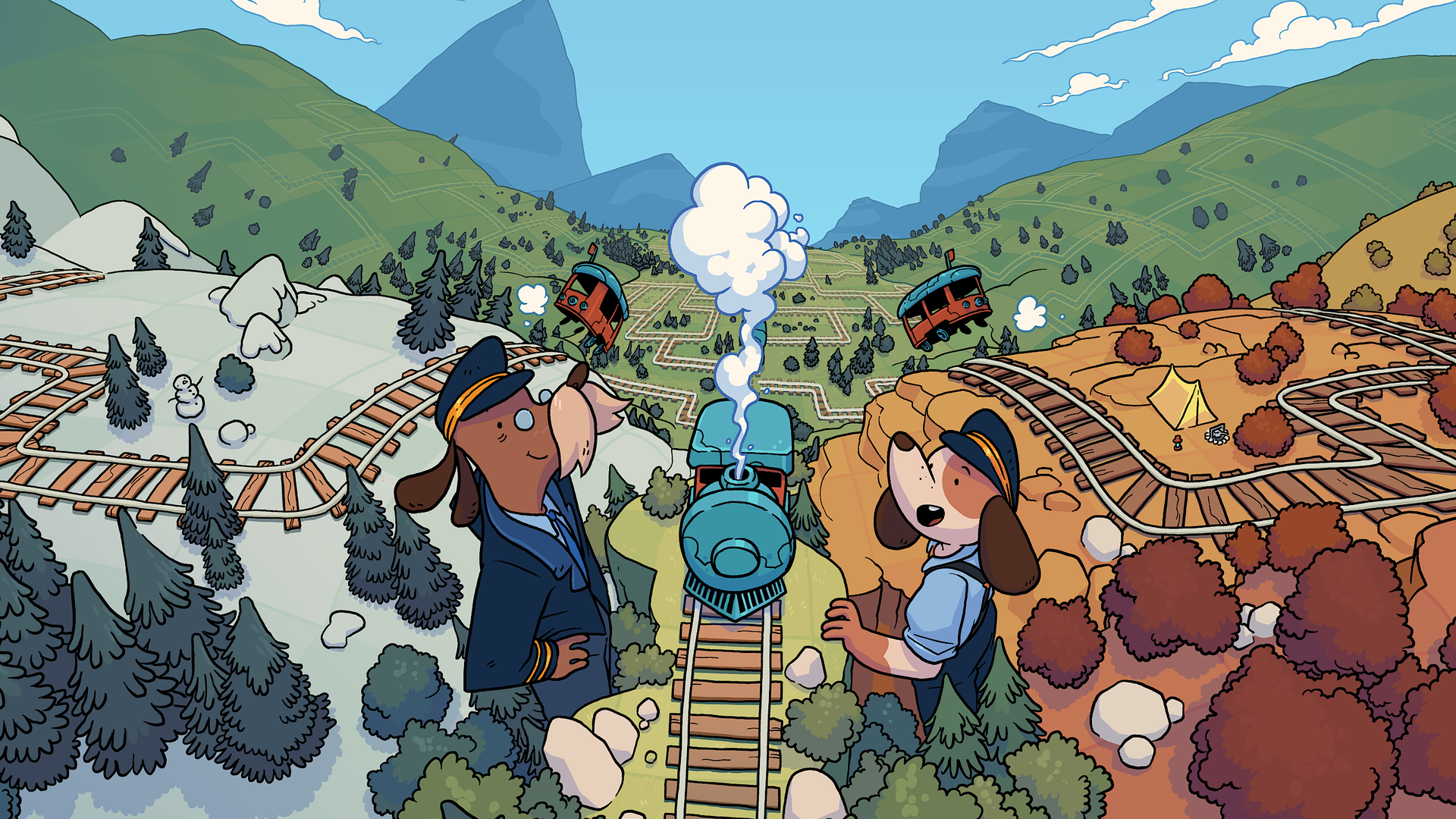 Railbound key art