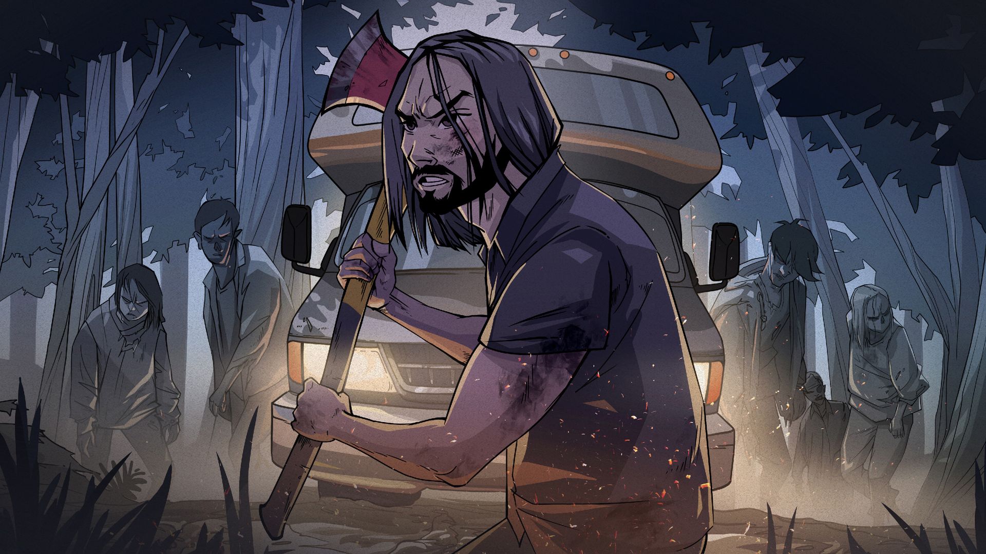 The Dead Await key art