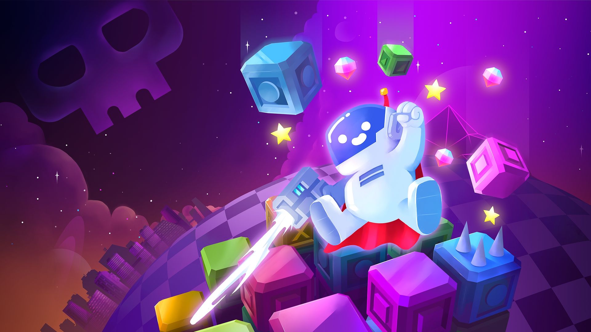 Unidentified Falling Objects key art