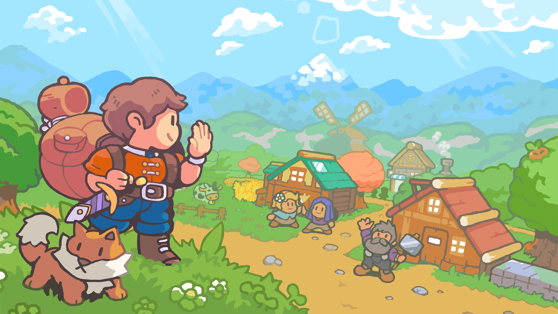 Pixelshire key art