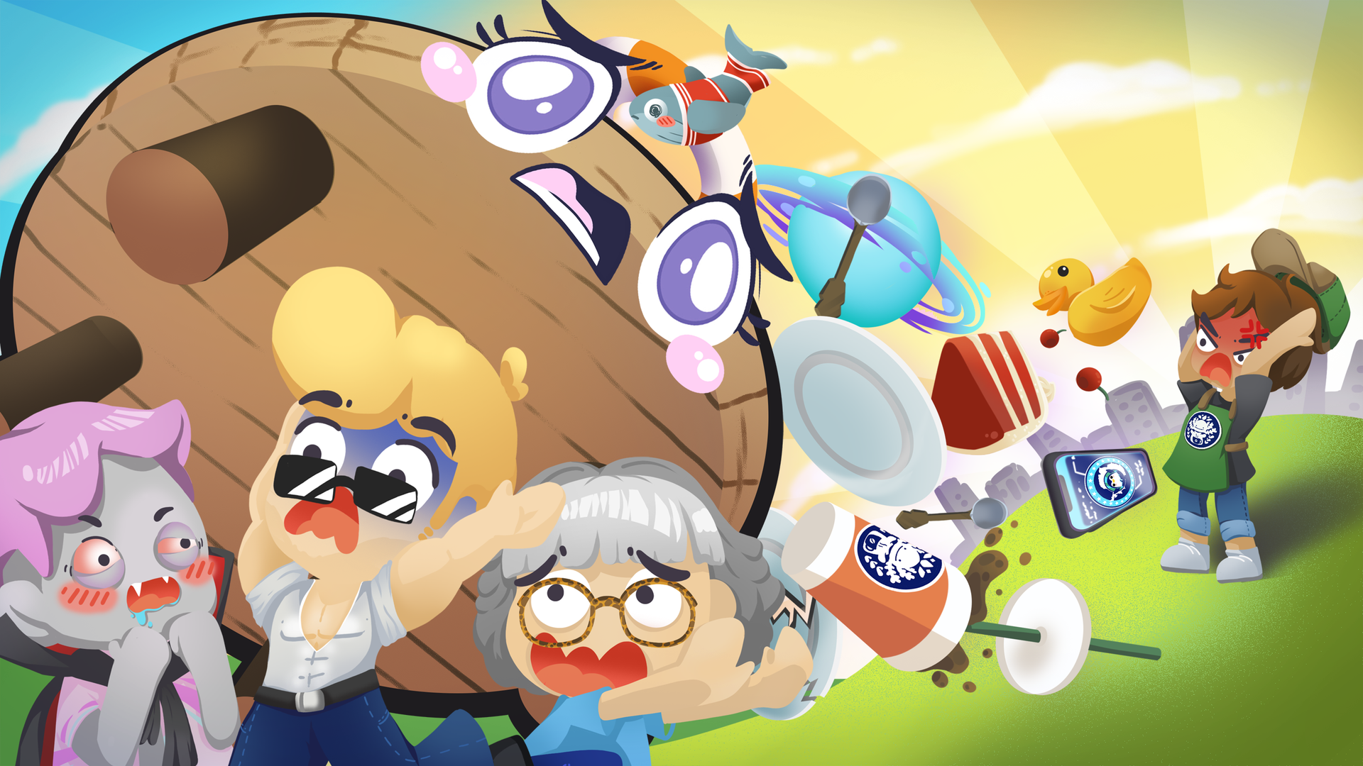 Table Flip Simulator key art