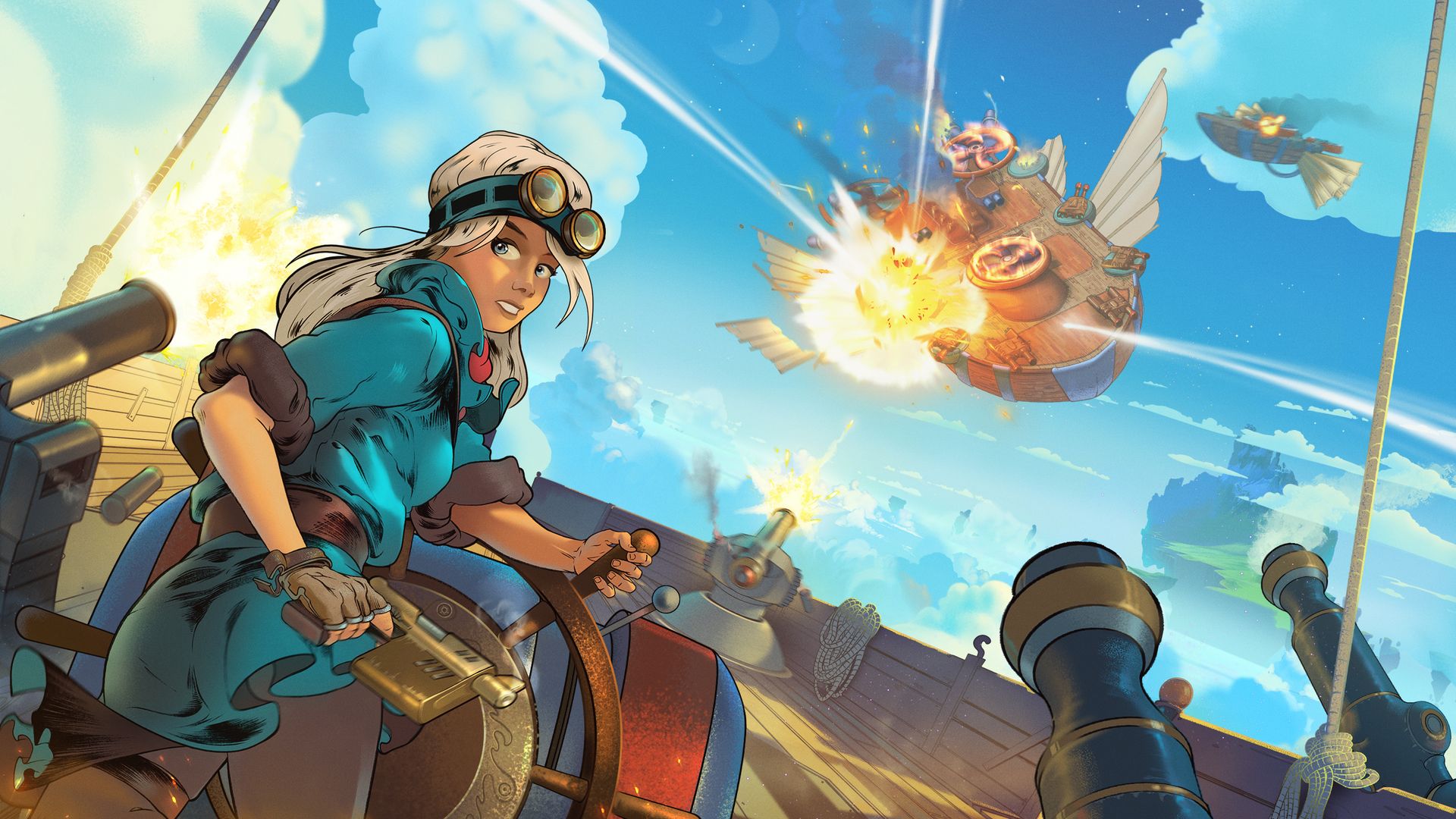 Black Skylands key art