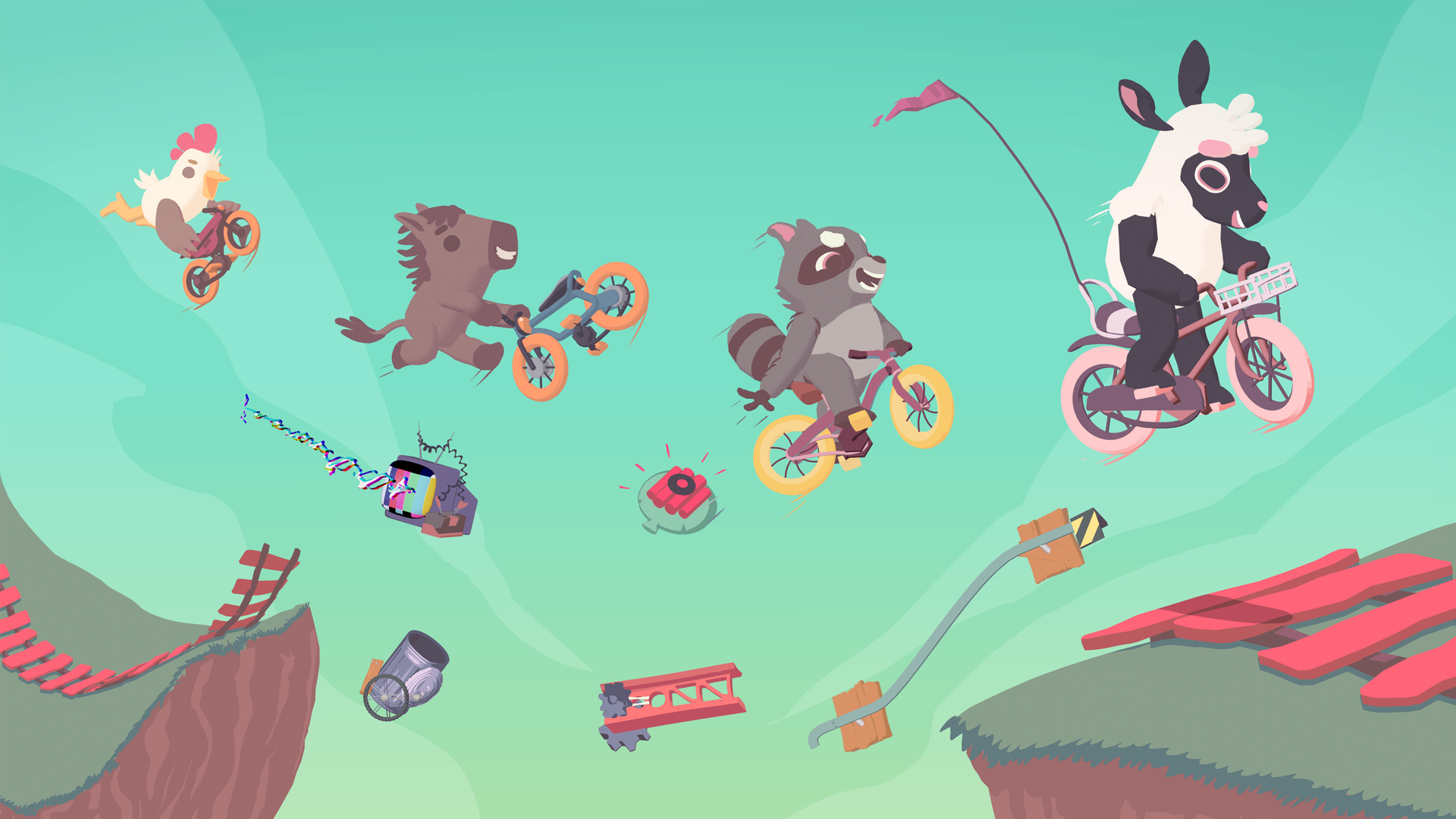 Ultimate Sheep Raccoon key art