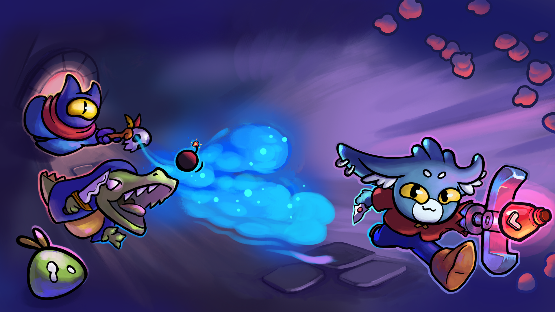 Dungeon Clawler key art
