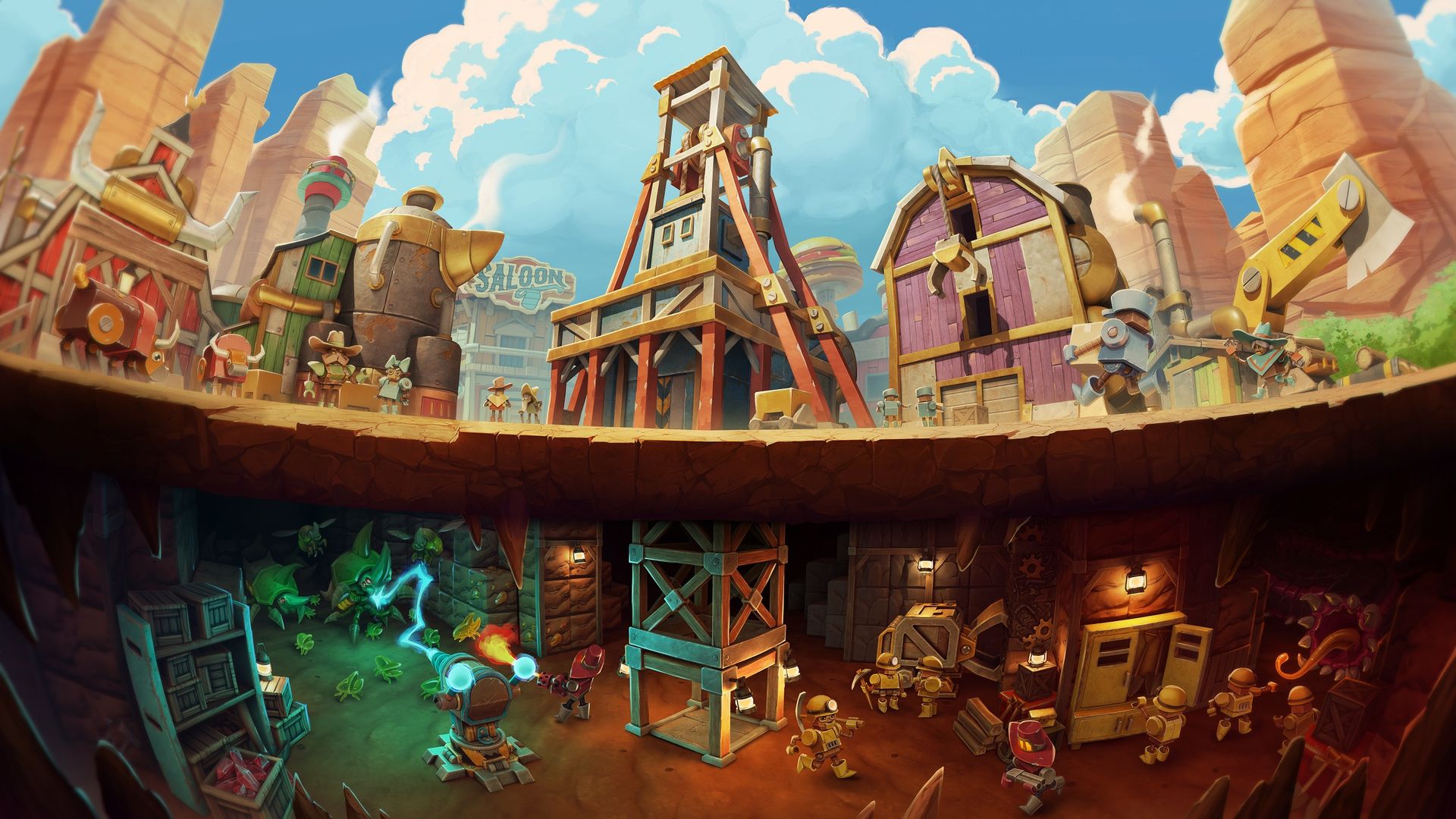 SteamWorld Build key art