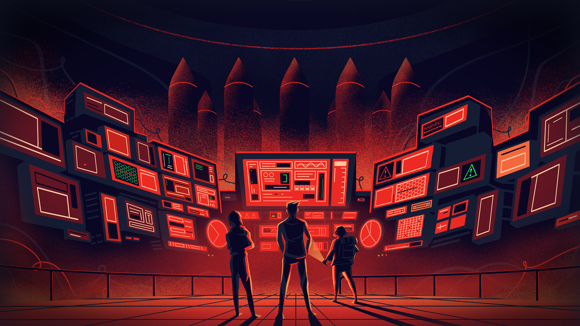 Missile Command Delta  key art