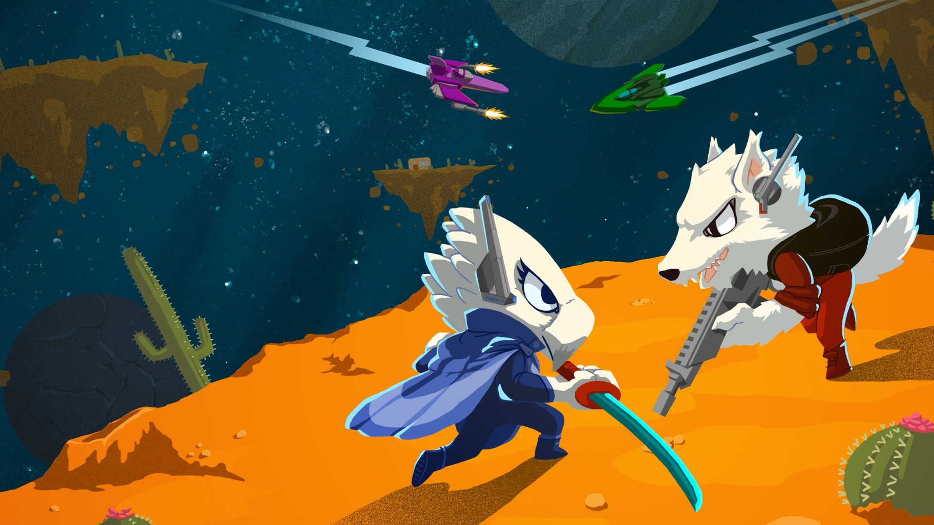 Astro Duel 2 key art