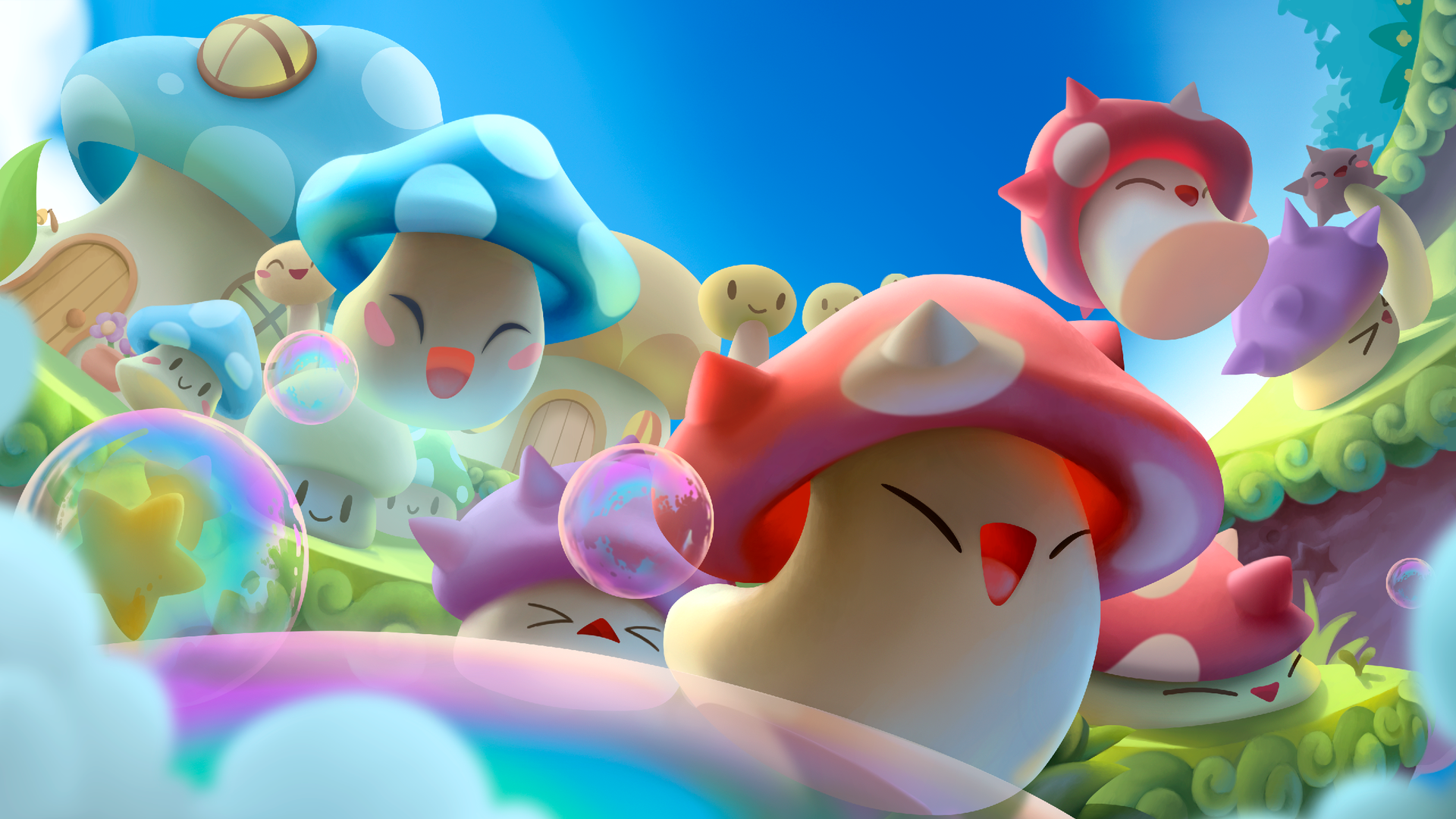 March of Shrooms key art