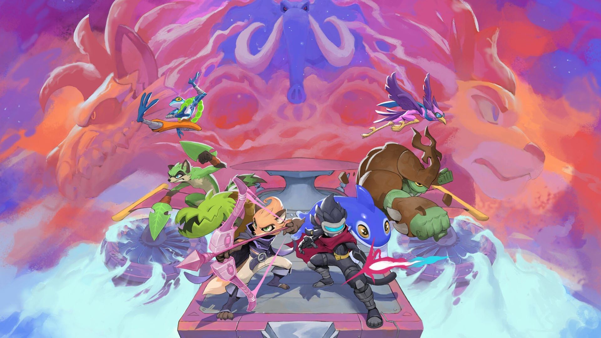 Rivals of Aether II key art