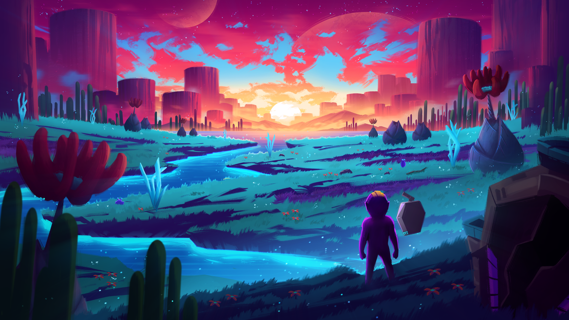 Crashlands 2 key art