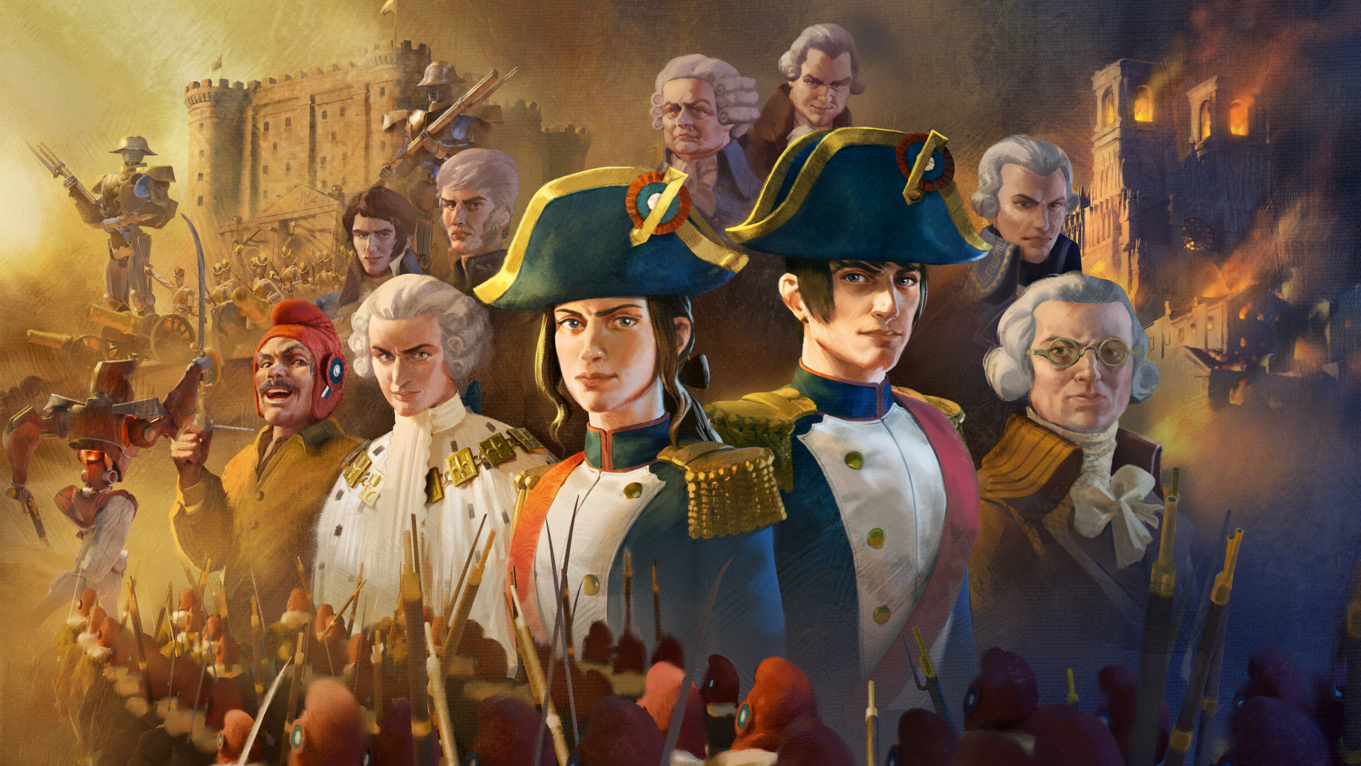 Bonaparte: A Mechanized Revolution key art
