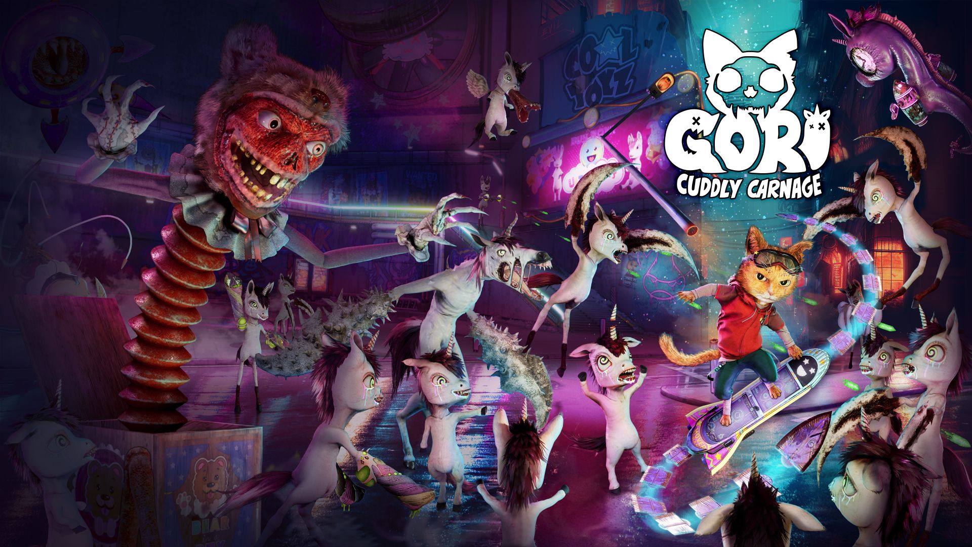 Gori: Cuddly Carnage key art