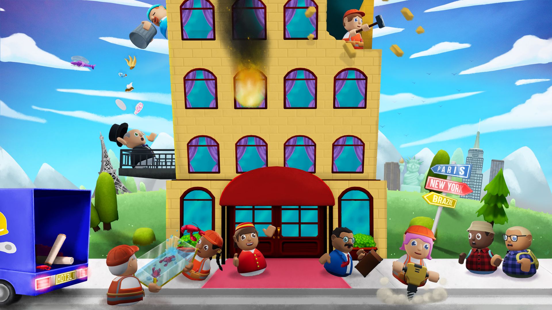 Hotel Architect key art