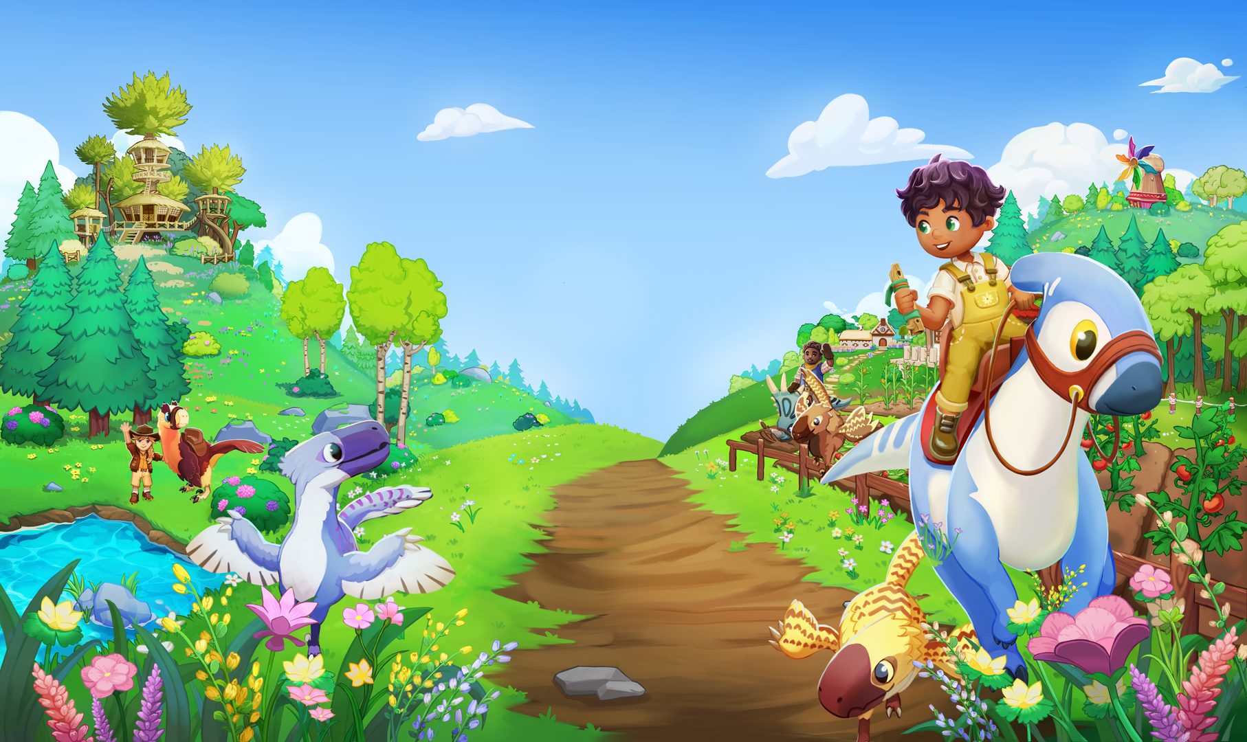 Paleo Pines key art
